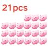16/21 Stück Plastik Quietsche-Schwein Hundespielzeug, Weiches Quetschschwein Geräusch, Welpen Kauspielzeug für den Zahnwechsel, Interaktives Haustierbedarf für Hundespiel YMY