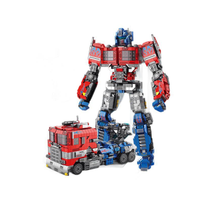 Transforming Mecha Car Robot Toy: Compatible with Lego, Gundam, Bumblebee, Optimus Prime