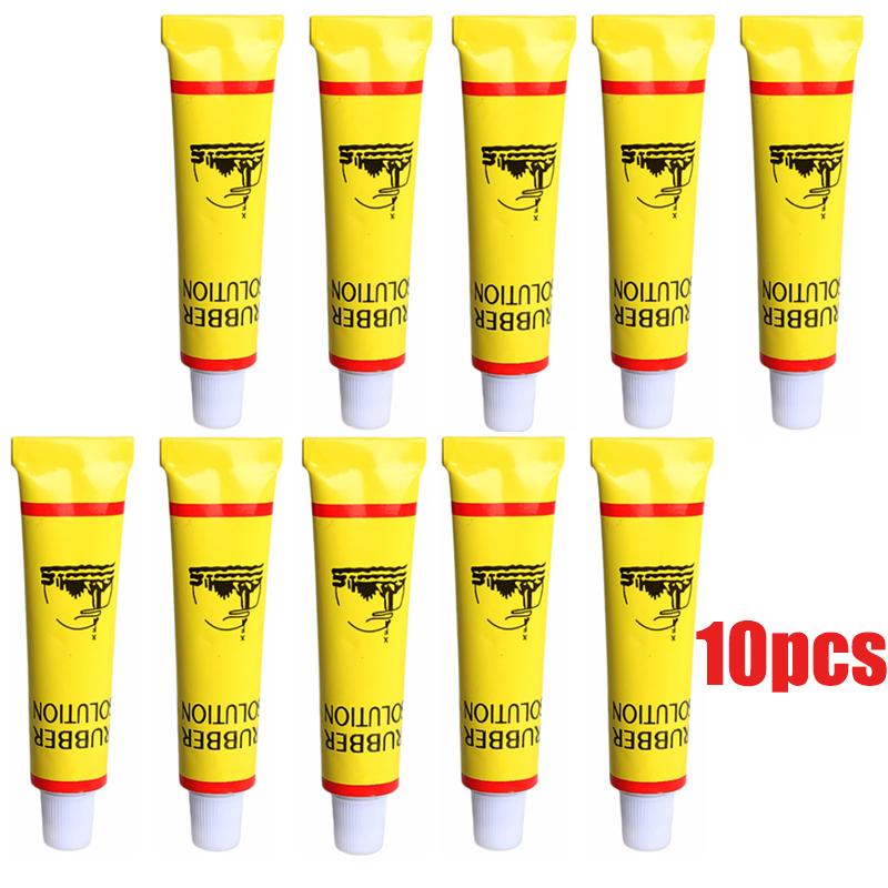 Motorcycle Bike Car Tire Repair Glue Tyre Inner Tube Puncture Repair Tools Auto Motorbike Bicycle Tire Repairing Glue Tool 10ml