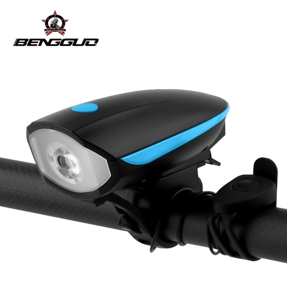 2Styles Electric Loud Horn Waterproof Bike Lantern Headlight Mountain Bike Night Riding Light