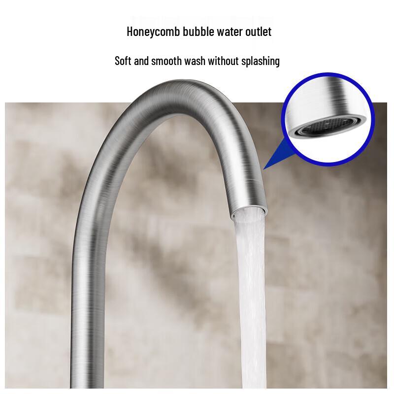 JOMOO 304 Stainless Steel Kitchen Faucet