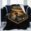 Funny Stupid Canadian Wolf Bird Blankets Fleece Heated Rivalry Breathable Thin Throw Blanket for Home Outdoor Bedding Throws