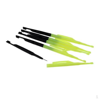 5Pcs Removedor de Ganchos Disgorger de Dupla Extremidade Extrator de Pesca Coletor de Nós