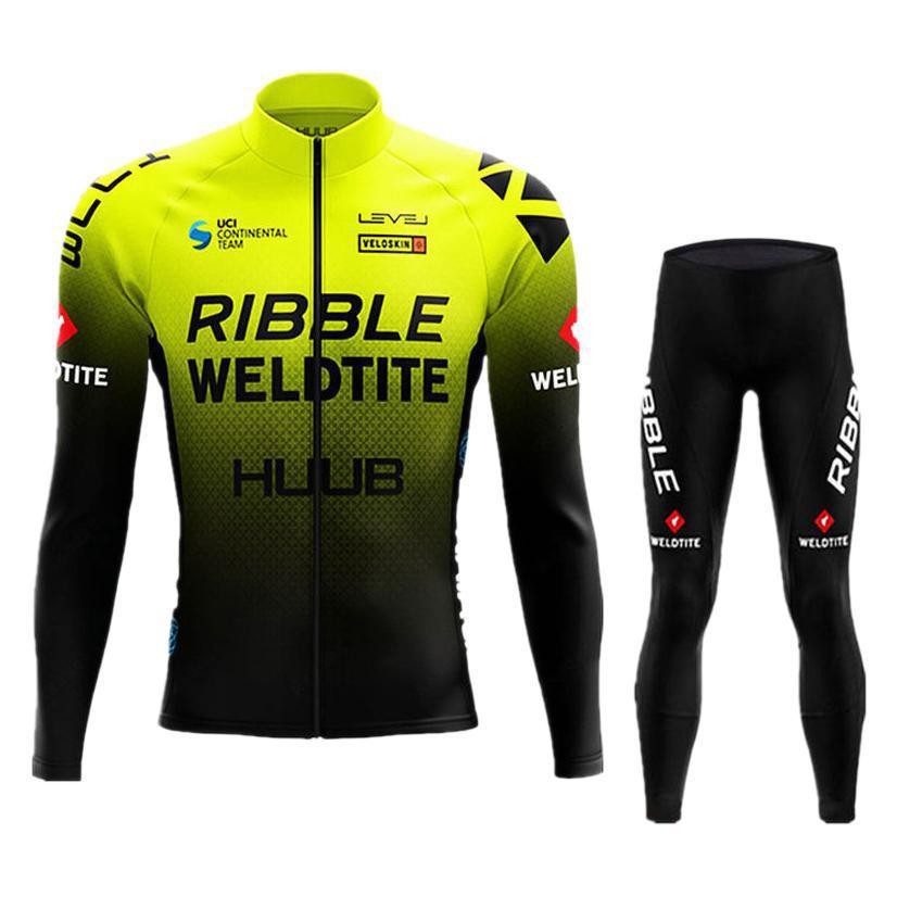 Long Sleeve  Sweat-absorbing Quick-drying Highway Spring and Autumn Men's and Women's Cycling Suit 2026 Autumn Breathable Cycling Suit Set