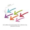 6 Pack Creative Cute Funny Arrow Shape Fridge Magnet Stickers Refrigerator Decoration Gift Arrow Whiteboard Message Home Decor