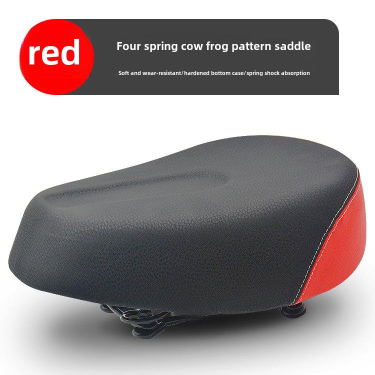 

Утолщенное седло для электровелосипеда с четырьмя пружинами XS