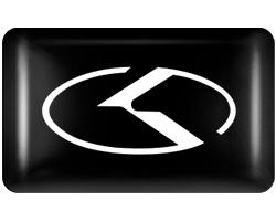 CAUWZ1 10/20/50Pcs 3D Epoxy Resin Emblem Stickers Decals For Kia Picanto Sportage Sonet Cerato Soul Sorento Rio Ceed Niro Ray Carnival