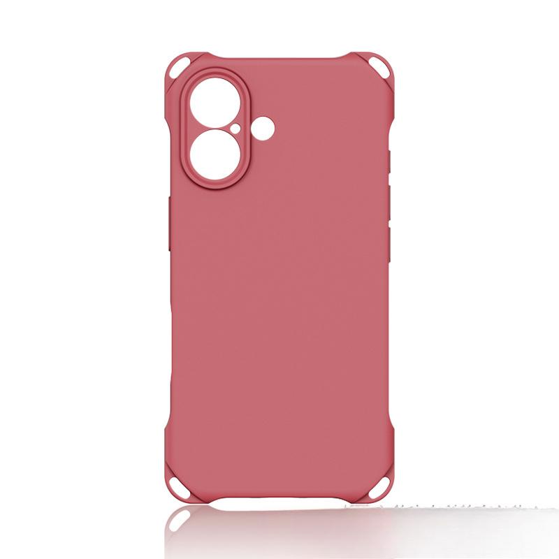 

Подходит для чехла для телефона IPhone 16, Матовый противоударный чехол с полной защитой, Жидкий чехол-кроссбоди с четырьмя углами для IPhone15 Pro iPhone 11