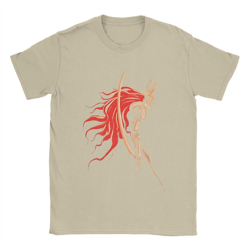 Malenia Blade Of Miquella T-Shirts for Men  Humorous 100% Cotton Tee Shirt Round Neck Short Sleeve T Shirt Unique Tops