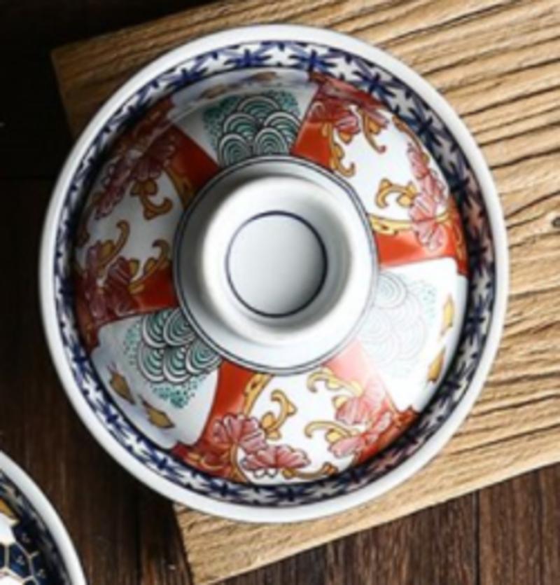 Japanese Ceramic with Lid Noodle Bowl Large Creative Noodle Bowl for Noodle Shop Fruit Salad Soup Kitchen Tableware | Bowls