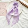 Spring and summer new chiffon star ponytail streamer large intestine ring hair accessories female tie hair ring spot