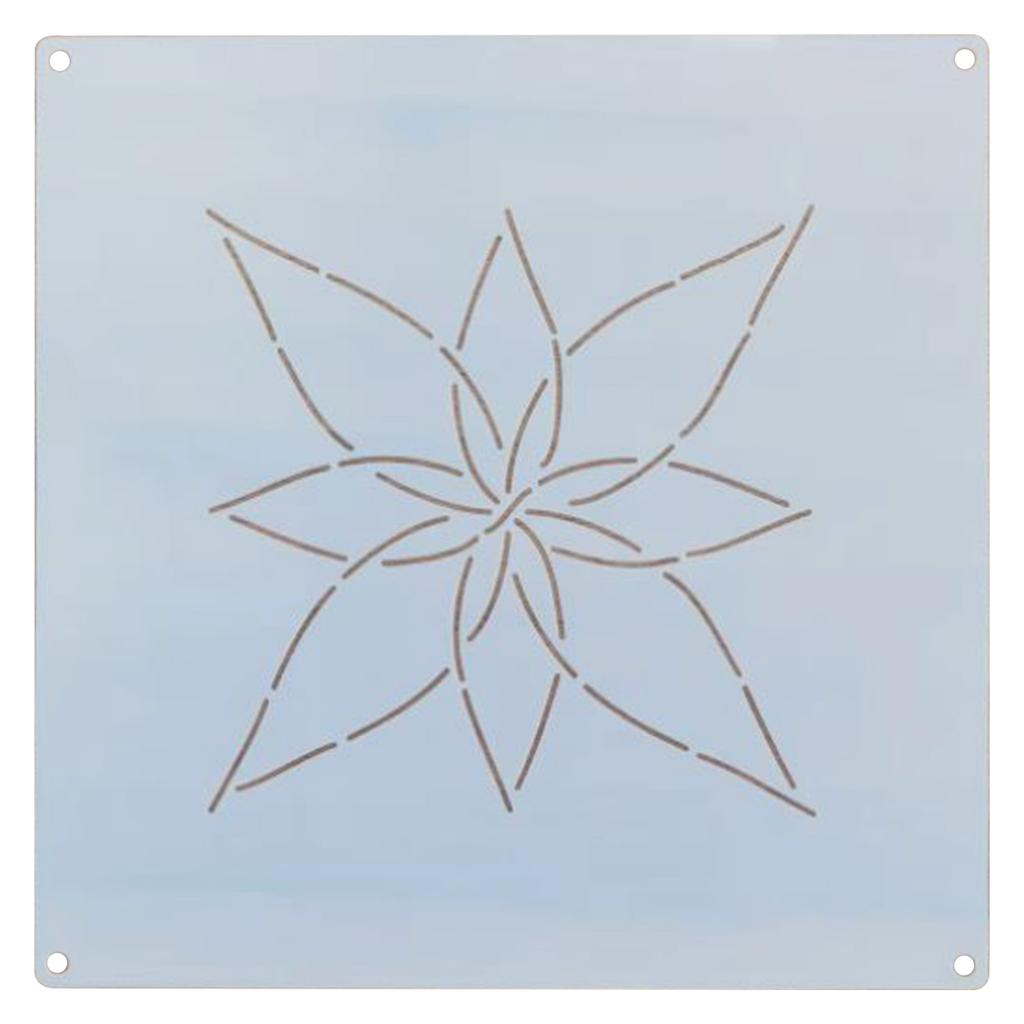 Embroidery Stencil Drawing Line Quilting Stencils for Sewing Plastic Art Patterns Drawing Templates for DIY Craft