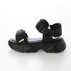 Carino CAAM54104 Women's Sports Sandals, Black, Small