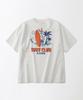 OUTSTANDING [Looney Tunes] Half Sleeve Tee(Surf Club)_Off White