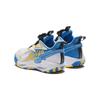 Anta Kids Non-Slip Wear-Resistant High-Top Basketball Shoes Kids Sneakers White Blue A312419904-1