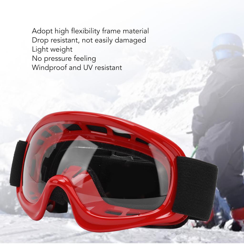 Kids Dirt Bike Goggles Resistance UV Motorcycle Goggles for Outdoor Cycling Ski ATV Off Road Racing