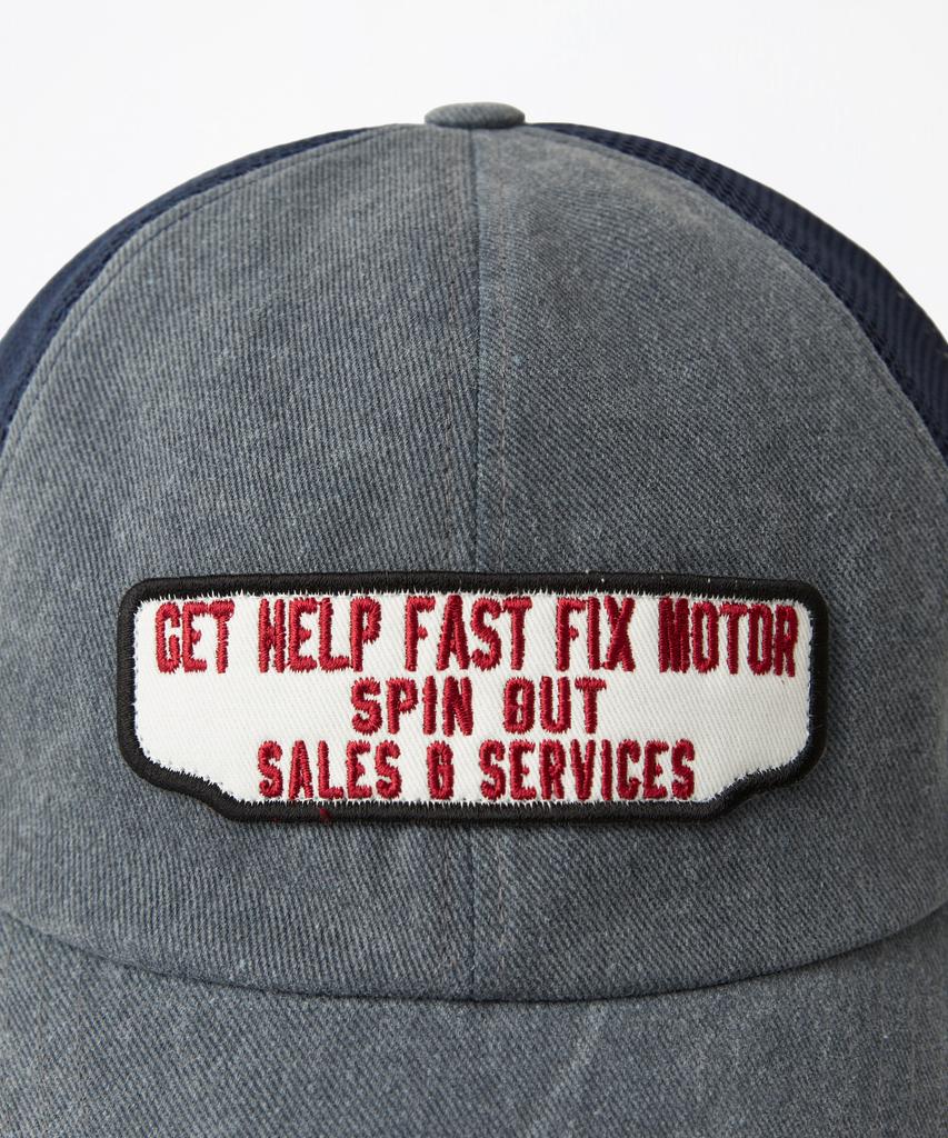 OUTSTANDING Mot Series Cap(Spin Out)_Pigment Navy