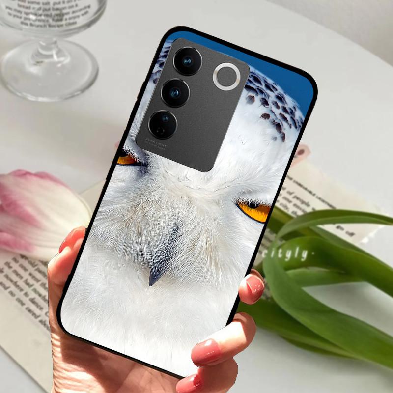 For Vivo V2230 V27 Pro 5G Case Popular Animal Cool Soft Back Protective Cover For Vivo V2237 V27e VivoV27 V 27 E Phone Bag Case