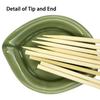 90 Pcs 25cm Natural Bamboo BBQ Skewers Bamboo Sticks BBQ Kabob Skewers For Grilling Appetiser Barbecue JT47