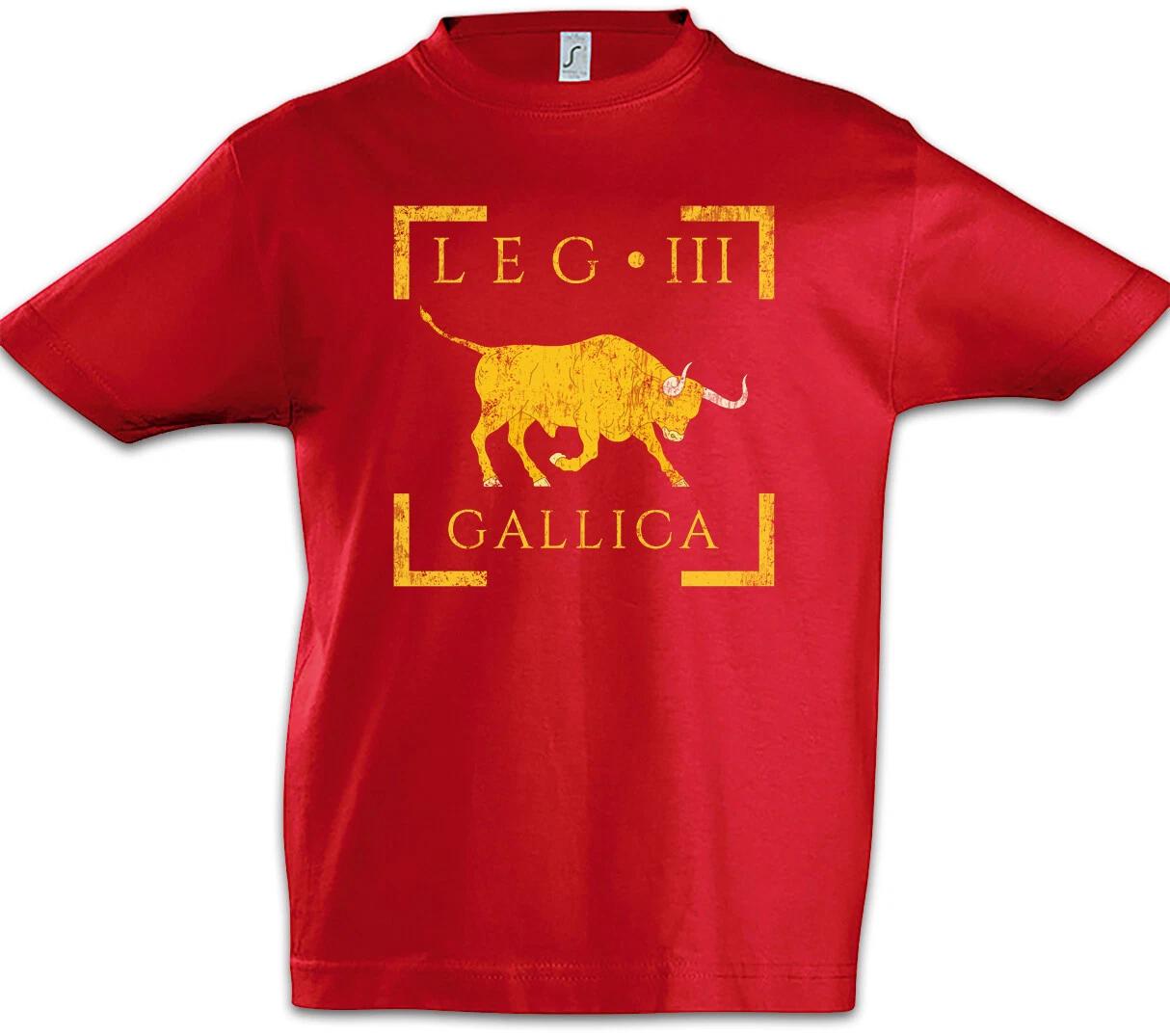 Legio III Gallica Kids Boys kids boys T-Shirt Rome Flag Roman Legion Standard 100