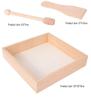 Beech Wood Tea Party Play Set for Kids - Pretend Play & Sensory Bin Kitchenware
