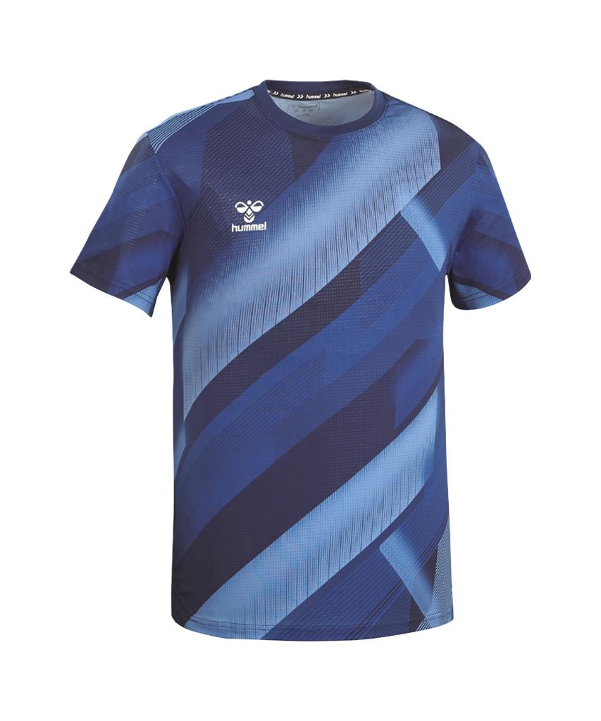 HUMMEL Functional Transfer Short Sleeve T-Shirt - Navy (Hm-767)