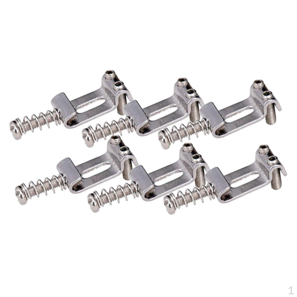 

Высокое качество 6 седла для гитарного моста подходят для практических деталей