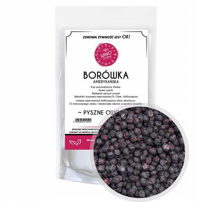 Whole Freeze-Dried American Blueberry - Delicious Fruit - 100g