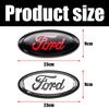 22.5cm Car Front Grille Logo Trunk Accessories Hood Sticker For Ford Focus S-MAX Mk2 Mk3 Ranger Fiesta Mk7 Mondeo Mk4 Kuga