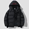 2025 Winter Warm Retro Locker Kapuzen-Pufferjacke Unisex Dicke Jacke Tägliche Streetwear