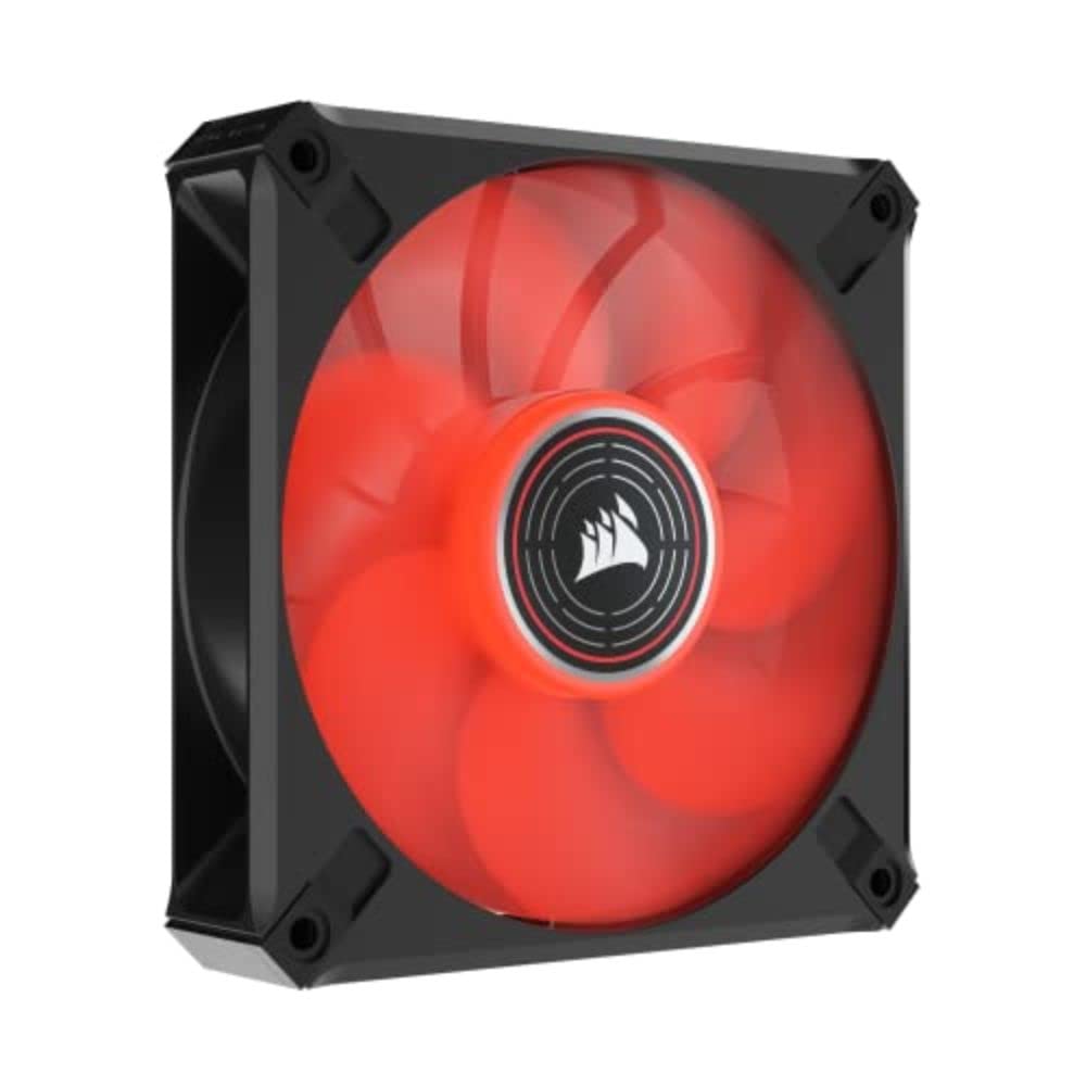 CORSAIR ML120 LED 120mm Magnetic Levitation Red LED Fan with Single Pack ELITE, AirGuide, CO-9050120-WW