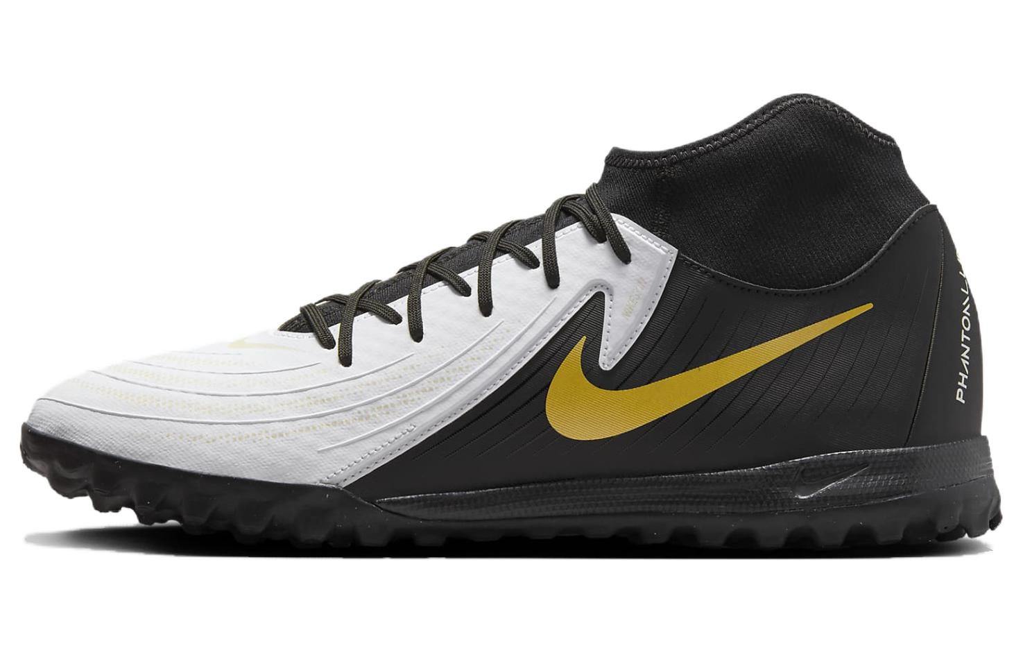Nike Phantom Luna 2 Academy Tf  Белый Металлический Золотой Черный  FJ2566-100 40.5