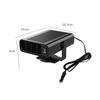 12V 360° Rotation Car Heater Car Heating And Cooling Dual-Use Car Window Defogging And Defrosting 500W Electric Car Heater