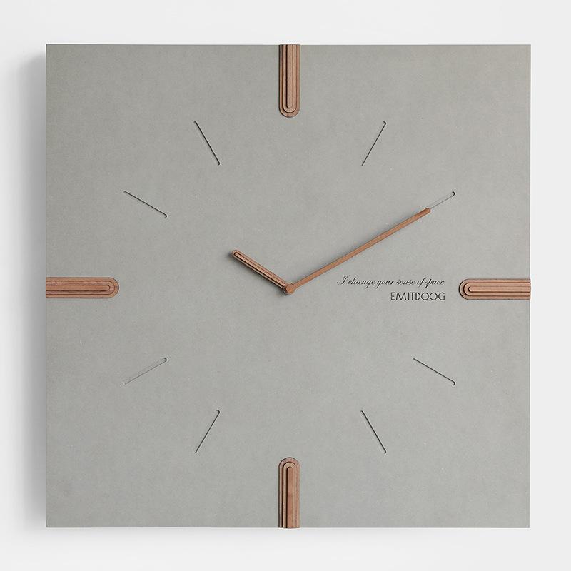 Modern Wall Clock Living Room Wall Watch Minimalist Bedroom Round Silence Clock Nordic Entrance Hall Decoration Accessories