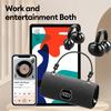 Fashionable Clip Wireless Headphones With Handbag‑,Open Ear Clip Earbuds,Cute Removable Earring Luxury Leather Texture,Bluetooth 6.0,Led Hd Display