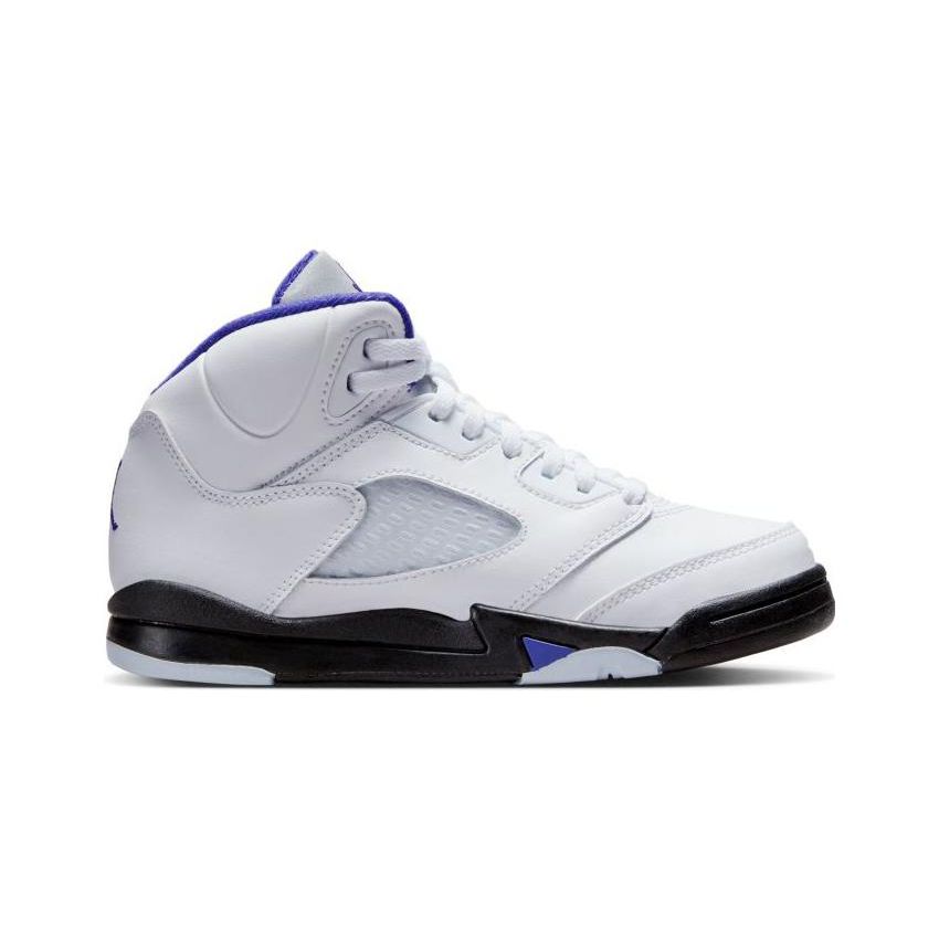 Air Jordan Jordan 5 Retro PS Concord Kids Sneakers White Black Dark-Concord 440889-141