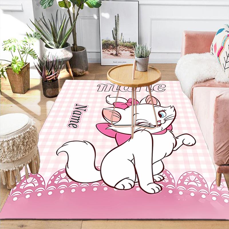 Custom 1Pc Artemis Cats Tea Party Rug Office Carpet Indoor Outdoor Entrance Doormat Nonslip Soft And Comfortable Living Room D916121