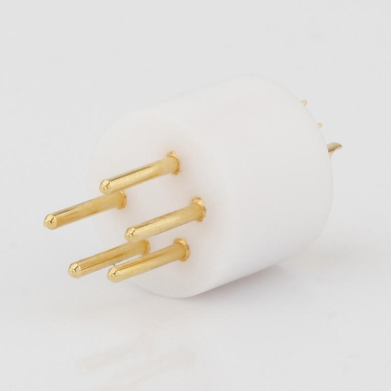 Turnlabe 5pins M DIN Gold Plated Connector Plug Turntable Tonearm 5pin Male DIN Connector FOR REGA LINN ROKSAN PROJECT
