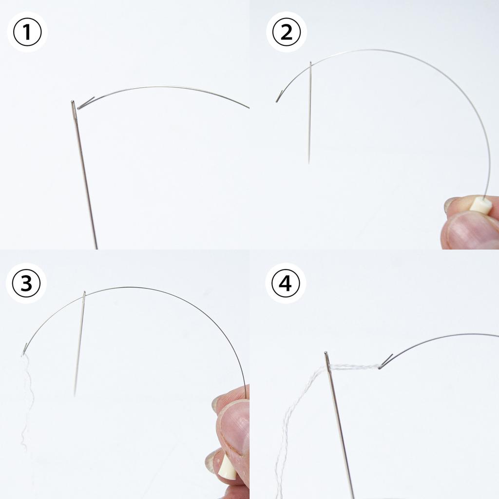 1 Set Lange Nadeleinfädler für Nähmaschine DIY Einfädelwerkzeug Nähmaschineneinfädler für Haushaltsnähmaschinen