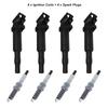 Ignition Coil Spark Plugs Kit For BMW 320i 325xi 328i 330i 335i 528i 530i 535i 550i 650i 740i 745i 750i 760i X5 12138657273 E90