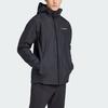 Adidas Xploric Outdoor Fleece Liner Three-In-One Sports Waterproof Windproof Jacket Men Jacket Black IX5628