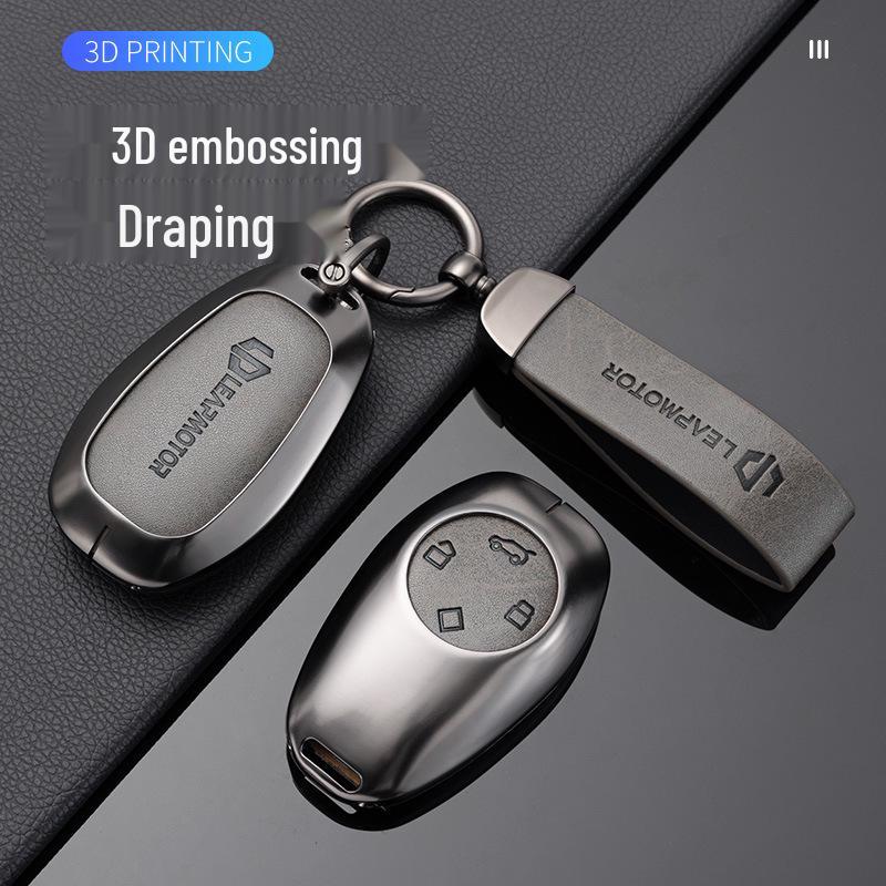 Leapmotor T03 Key Case C11 Alloy S01 Protective Car Remote Shell for Women