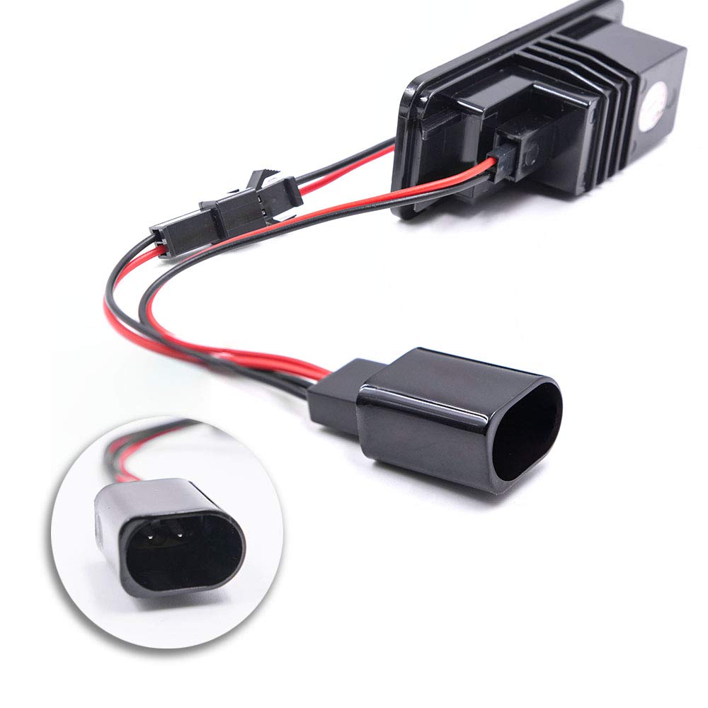 2pcs LED License Plate Light License Plate Lamp for MK5 GTI MK6 MK7 Golf