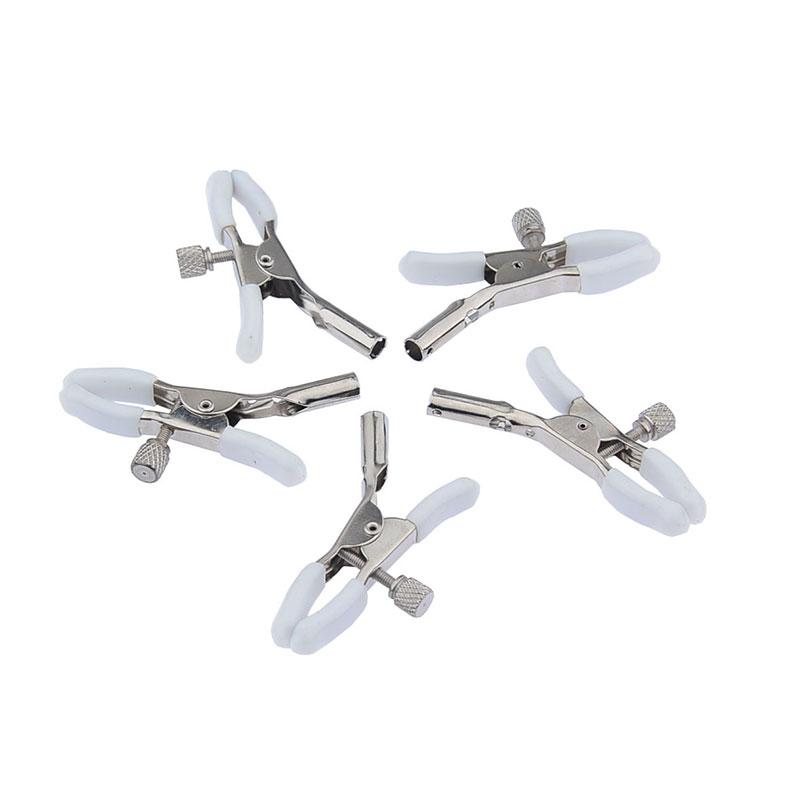 5PCS Erotic Breast Clips Nipple Stimulator Adult Games Sex Toys for Couples Flirting Nipple Clamps Metal Rubber Clip New