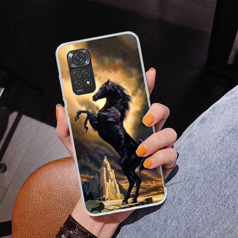 Horse Great Beauty Galloping Phone Case For Xiaomi Redmi Note 15 14 13 12S 12 11 Pro Plus 14S 11S 11E 10 10S 11T 5G Personalized