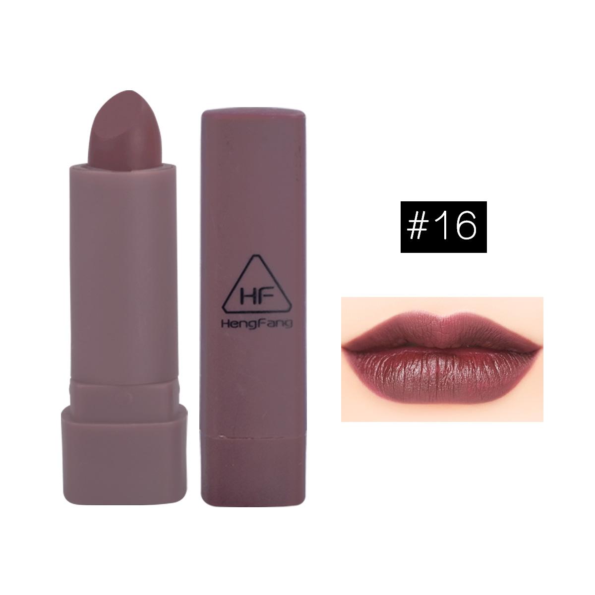 

HengFang 6 шт./компл. матовая водостойкая губная помада цвета большой тыквы 9065B