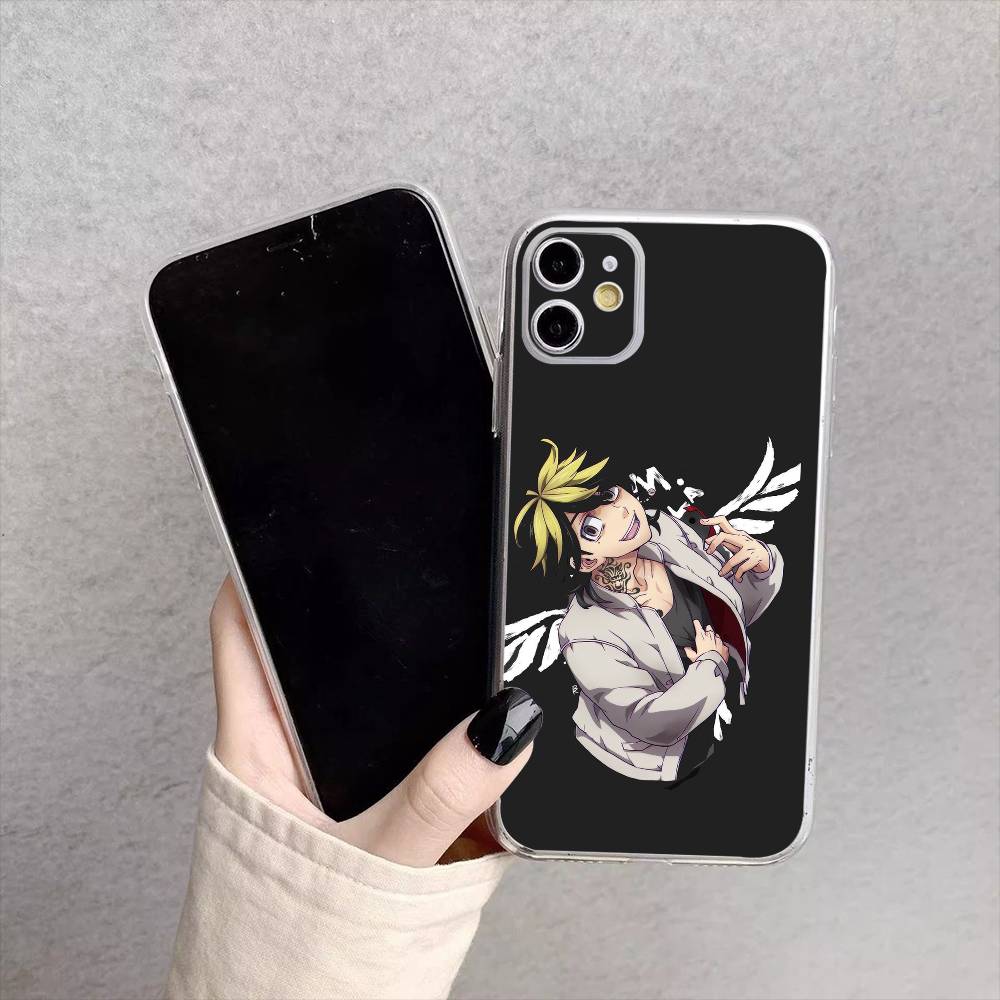 K-Kazutora Hanemiya Phone Case For iPhone17,16,15,14,13,12,11 Plus,Pro Max Soft Transparent Cover iPhone15pro