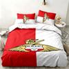 Doncaster Rovers 3pc Set Perfect for Bedroom Use Comfortable Bedding Set Includes a Duvet Cover and Two Pillowcases Ideal Birthday or Christmas Gift