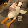 Adorable Large White Goose Plush Pillow Doll for Kids