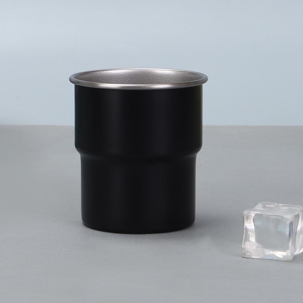 New 304 stainless steel mini wine glass single-layer crimped anti-scalding thermos cup outdoor camping picnic water cup